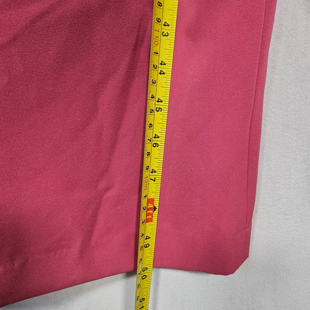 NWT Kay Unger Sabina Dress 16 Berry Sorbet Twisted Midi Sheath Formal Wedding - Picture 9 of 16